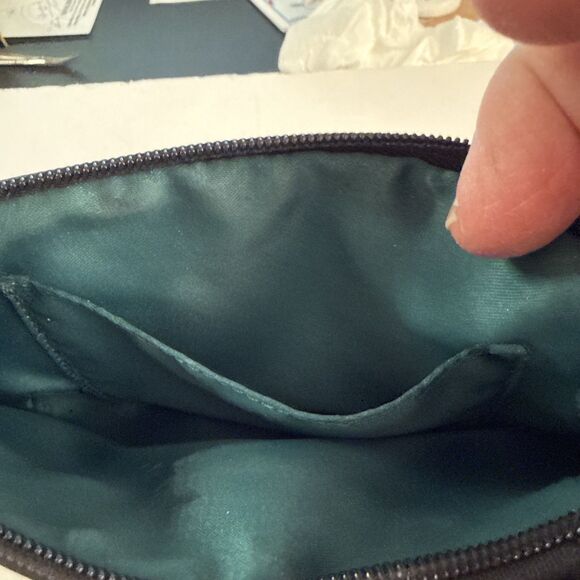 Coach Park Turnlock Black Pebbled Leather Wristlet Wallet - Picture 5 of 10